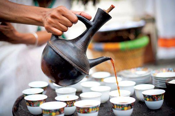 エチオピアコーヒーセレモニー