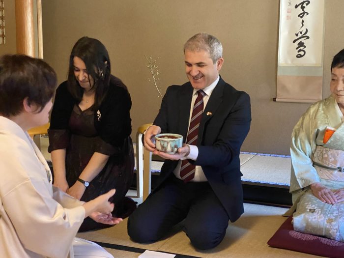 イラク大使夫妻をお迎えして